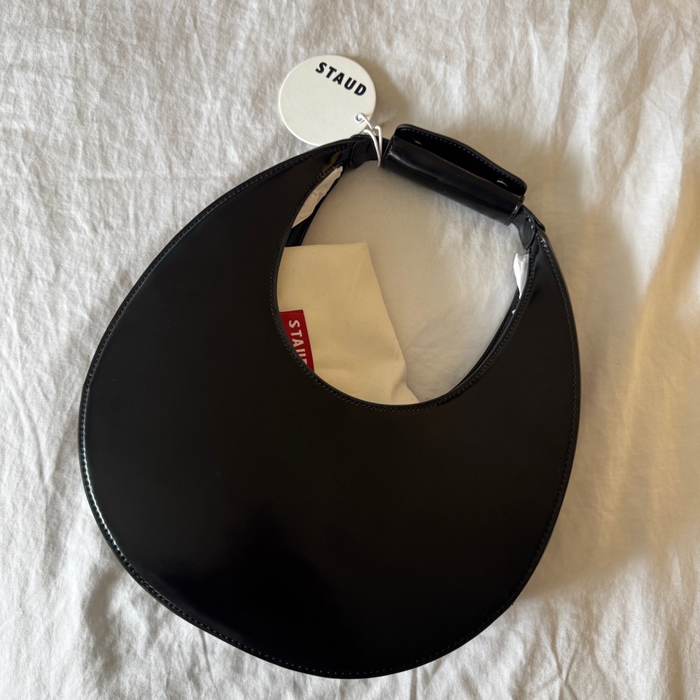 STAUD Moon Bag Black
